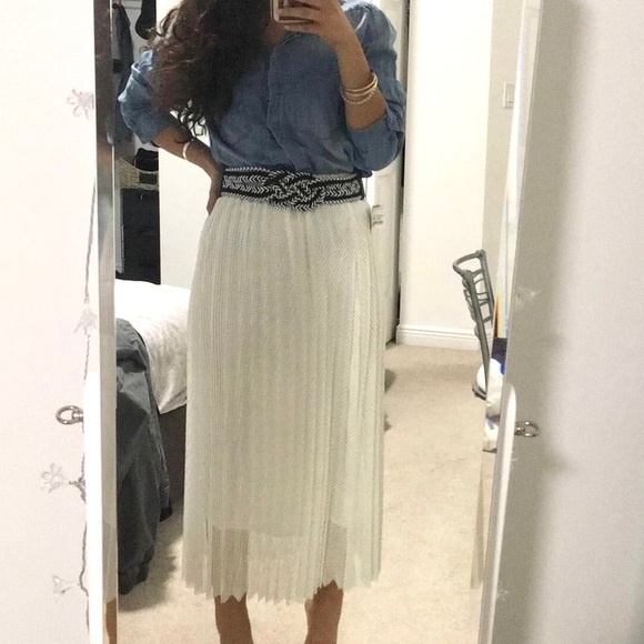 White fish net skirt 🤍 - Picture 1 of 7